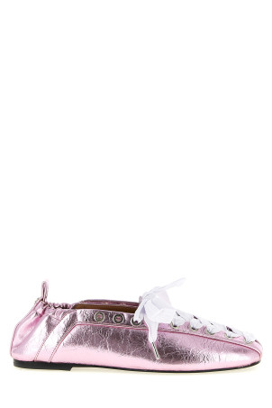 Балетки «Lace-Up» Розовые B102004105C