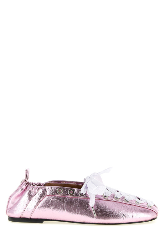 Балетки «Lace-Up» Розовые B102004105C