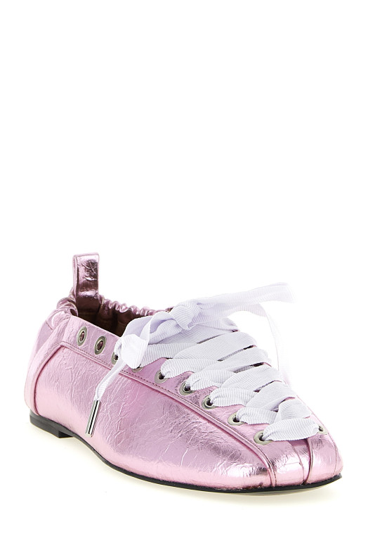 Балетки «Lace-Up» Розовые B102004105C