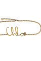 'Chloé Iconic' belt Gold