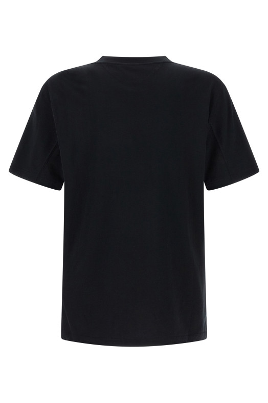 Logo print T-shirt Black