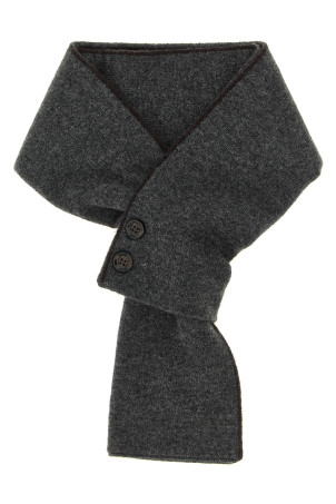 Кашемировый шарф Серый MOORER MOUSC100002U0868
