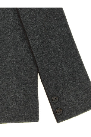 Кашемировый шарф Серый MOORER MOUSC100002U0868