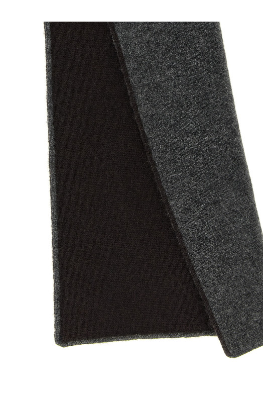 Кашемировый шарф Серый MOORER MOUSC100002U0868