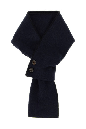 Кашемировый шарф Синий MOORER MOUSC100002V2447