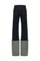 'Denim Pants With Cuts On Front' jeans Blue