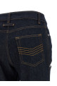 'Denim Pants With Cuts On Front' jeans Blue