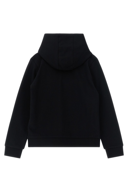 Толстовка с вышитым логотипом Черный MONCLER ENFANT L19548G0001189AKM999