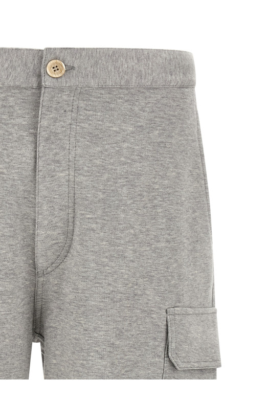 Бермуды Cargo Серые BRUNELLO CUCINELLI MM8313222GC1252
