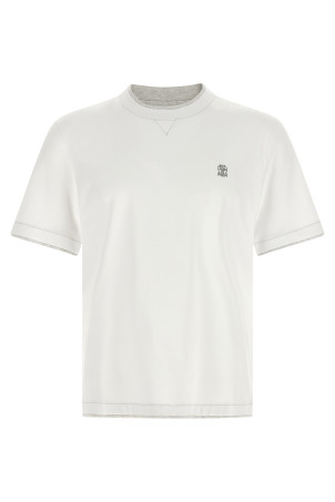 Double layer t-shirt White