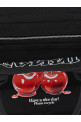 'Black XXL Cherry Tote' shopping bag Black