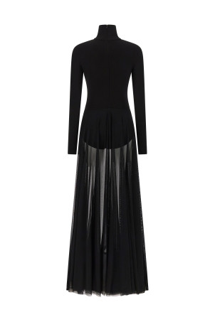 Боди черный NORMA KAMALI ST3253PMR46001