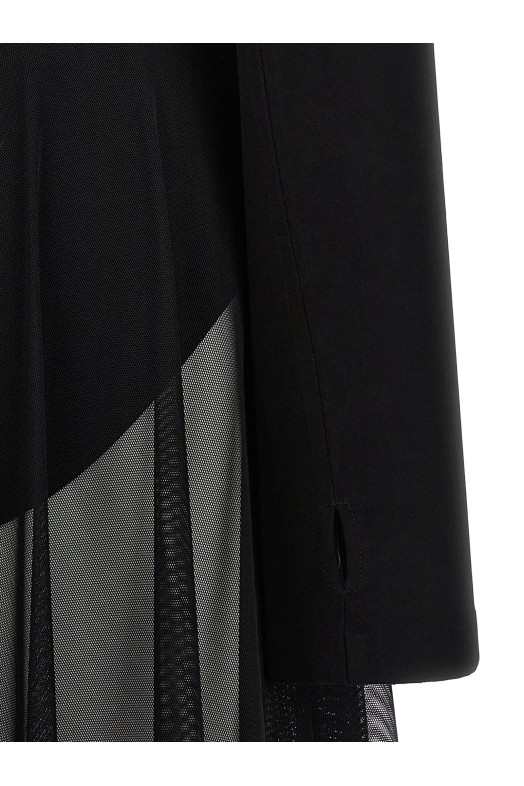 Боди черный NORMA KAMALI ST3253PMR46001