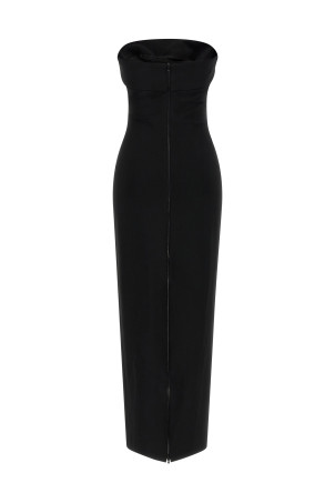 Платье-пояс Черный BALMAIN GF1RG080JL050PA