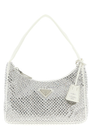 'Prada Re-Edition' shoulder bag White