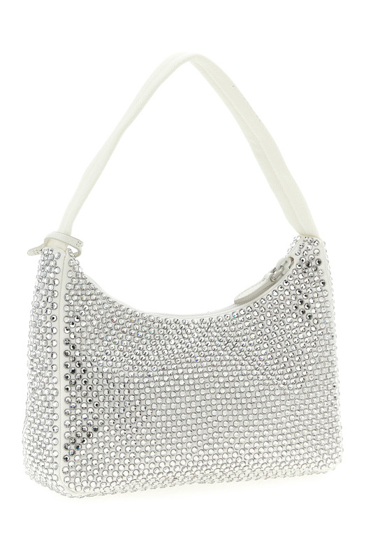 'Prada Re-Edition' shoulder bag White