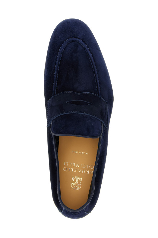 Мокасины «Penny Loafer» Синие MZUCAHG730C8862