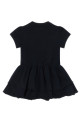 Flounce dress Blue