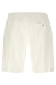 Хлопковые бермуды с застежкой-молнией Белые BRUNELLO CUCINELLI ML8243390TC159
