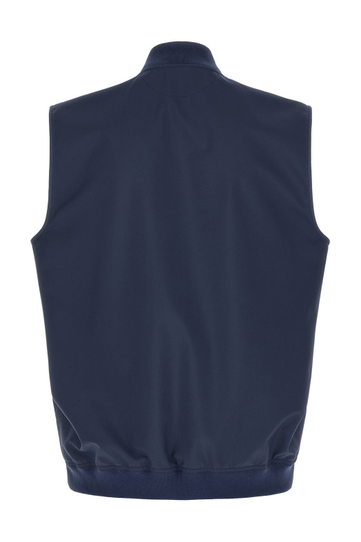 Логотип нейлоновый жилет Blue BRUNELLO CUCINELLI MB4229083TC010