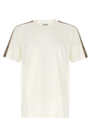 Check tape t-shirt White