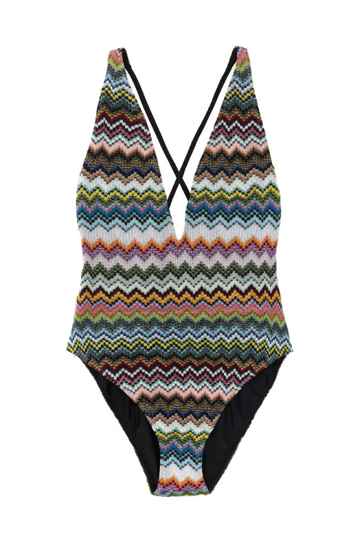 Цельный купальник Zigzag, разноцветный MISSONI MC22SP03BR014FSM9YJ