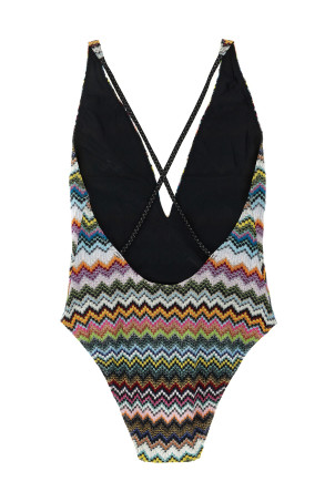 Цельный купальник Zigzag, разноцветный MISSONI MC22SP03BR014FSM9YJ