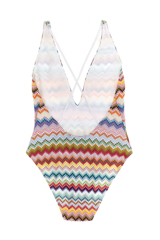 Цельный купальник Zigzag, многоцветный MISSONI MC22SP03BR014FSM9WV