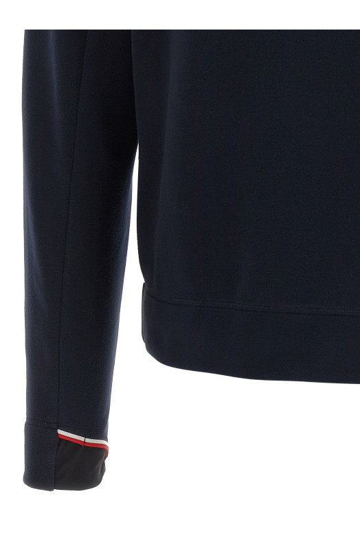 Fleece cardigan Blue