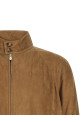 Suede jacket Beige