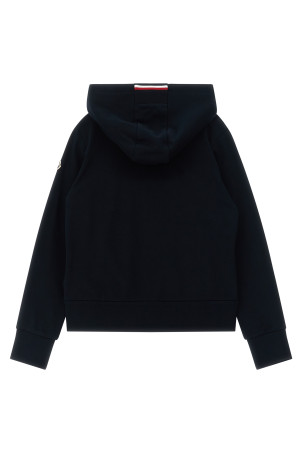 Толстовка с логотипом, синяя MONCLER ENFANT L19548G0000189AKM778