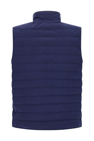 Стьобаний жилет Синій BRUNELLO CUCINELLI MM4791451CWG01