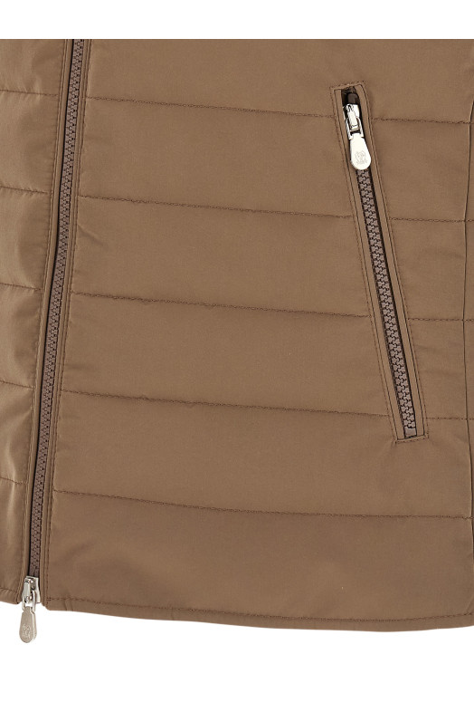 Стеганый жилет Бежевый BRUNELLO CUCINELLI MM4791451CIL56