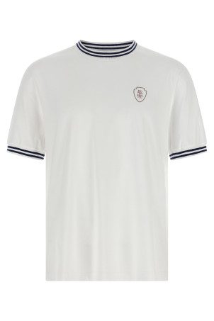 Футболка з гербом Solomeo Біла BRUNELLO CUCINELLI M0B131386TC6159