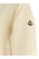 Logo embroidery sweatshirt Beige