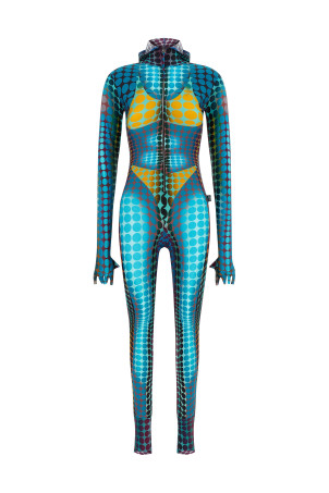 «Переиздание — Синие точки» Комбинезон Разноцветный 2601WJS012J042P502710