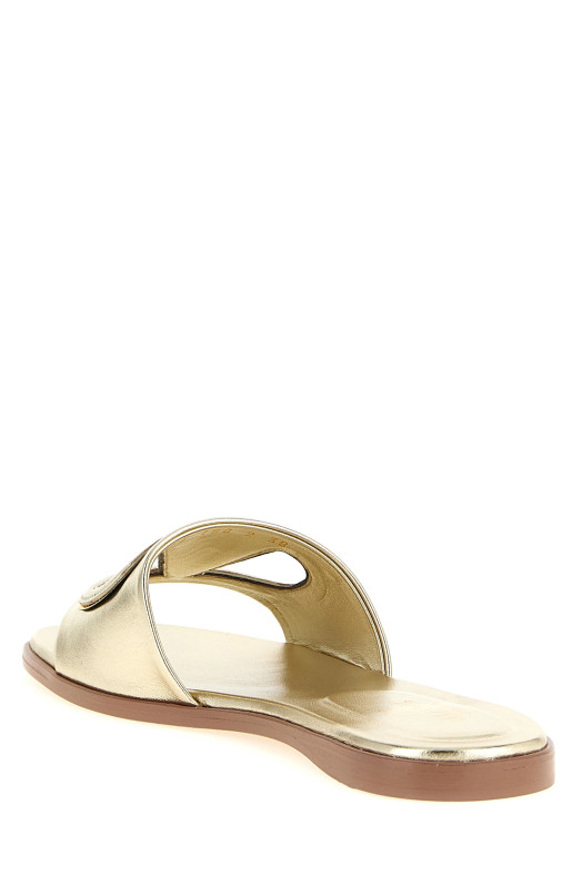 Valentino Garavani VLogo Signature slides Gold