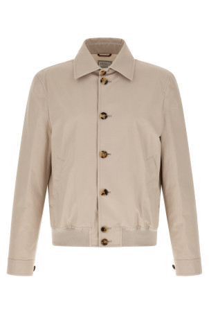 Бавовняна куртка Бежева BRUNELLO CUCINELLI MY4196407CHI60