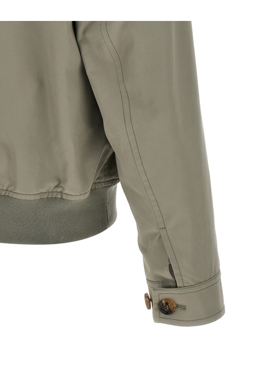 Бавовняна куртка Зелена BRUNELLO CUCINELLI MY4196407CWO31