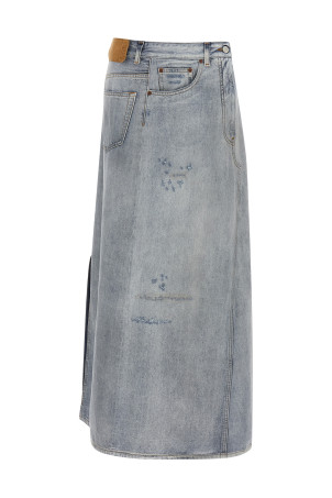 Асиметрична спідниця BLUE MM6 MAISON MARGIELA S52MI0016M30055962