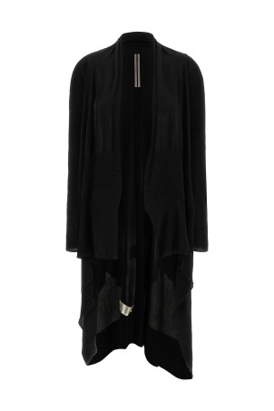 'Long Wrap' cardigan Black