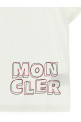 Футболка с логотипом, белая MONCLER ENFANT L19548C0000689AFV034