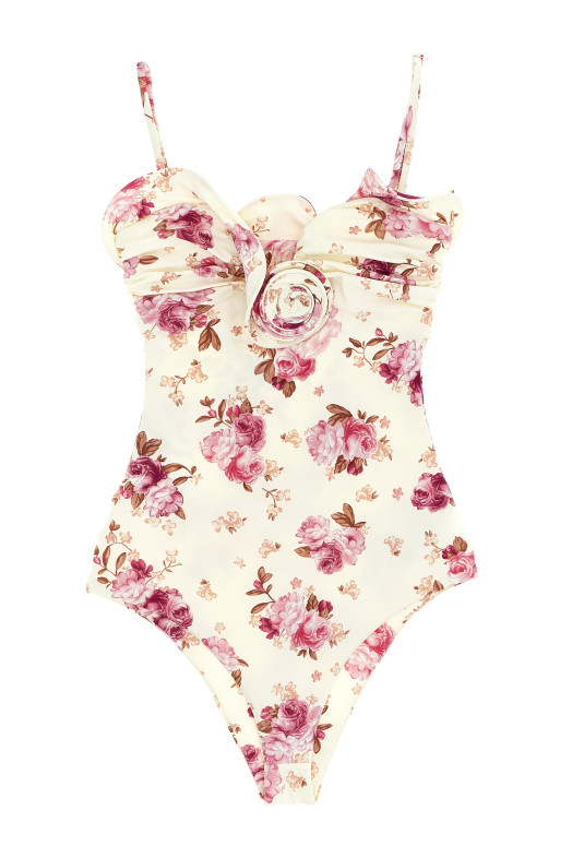 'RE26' one-piece swimsuit Multicolor