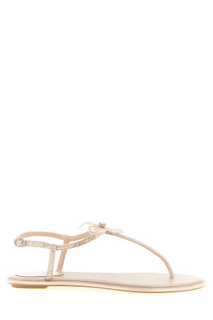 'Peach Flower' sandals Pink