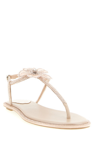 'Peach Flower' sandals Pink
