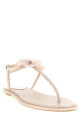 'Peach Flower' sandals Pink