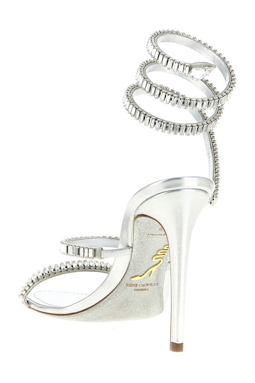 'Cleo Spark' sandals Silver