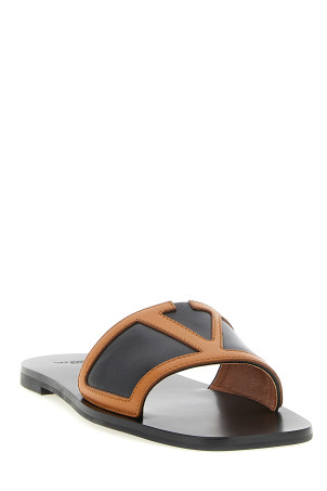 Valentino Garavani 'Viva Superstar' slides Brown