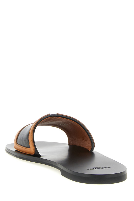 Valentino Garavani 'Viva Superstar' slides Brown