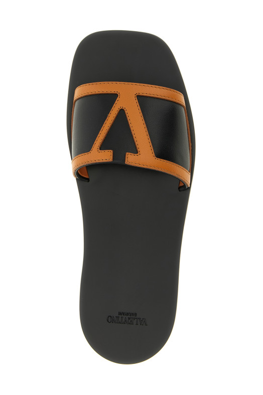 Valentino Garavani 'Viva Superstar' slides Brown